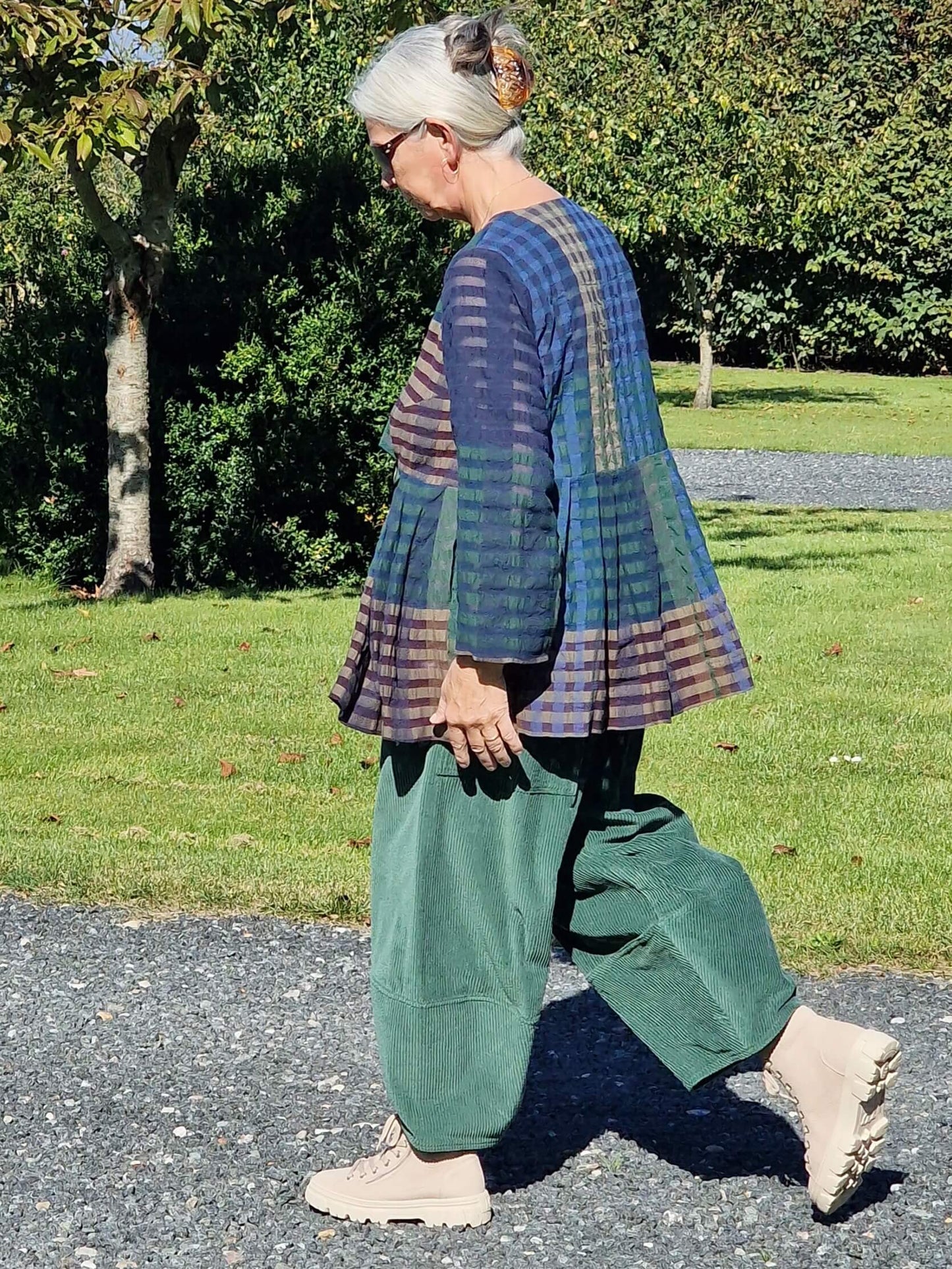 Ternet kimono skjorte