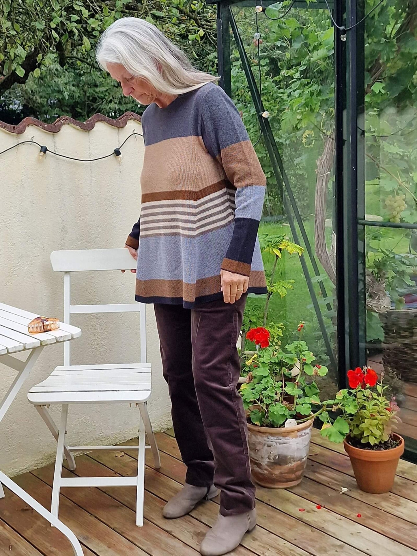 Sweater i A-facon