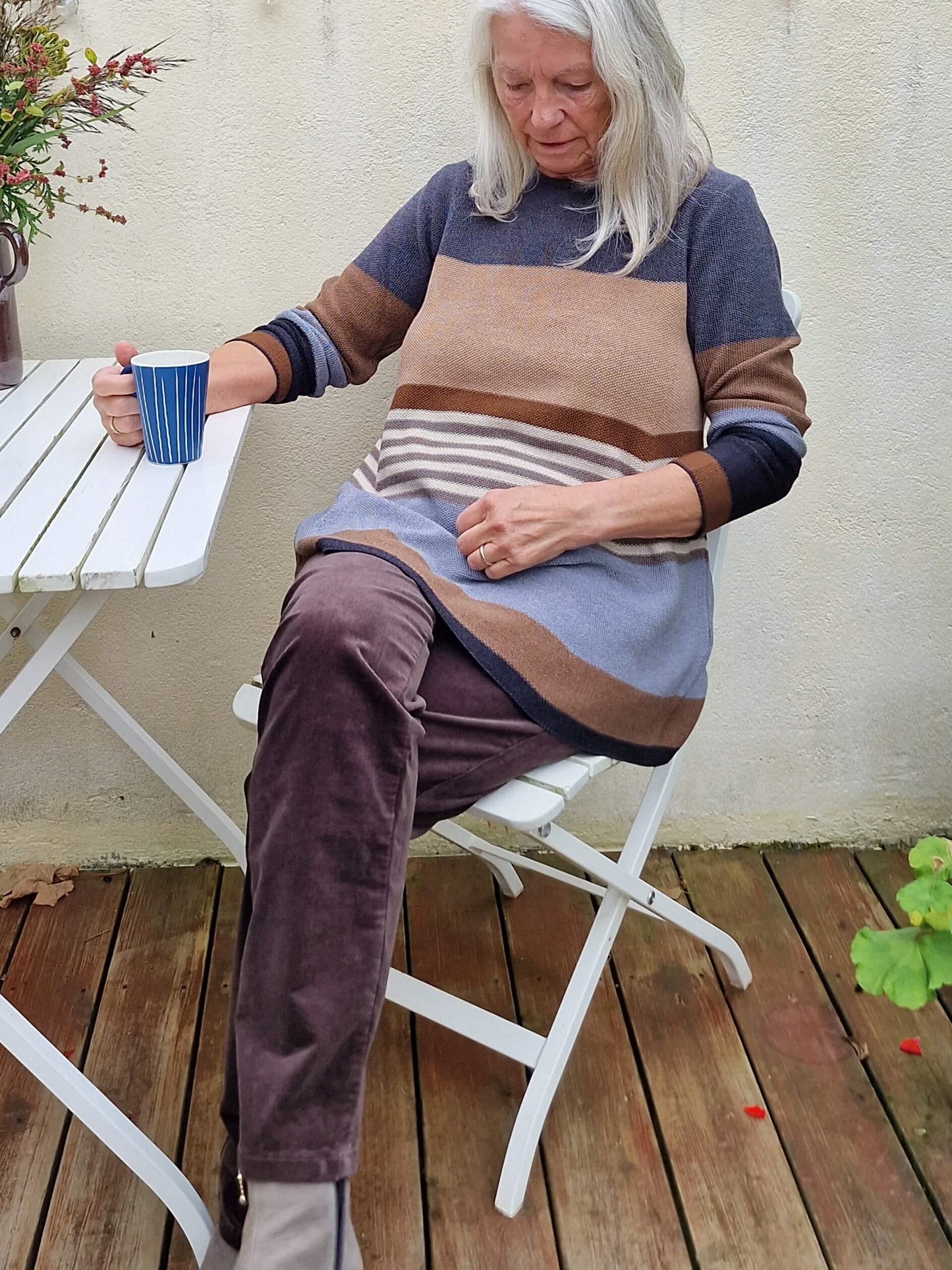 Sweater i A-facon