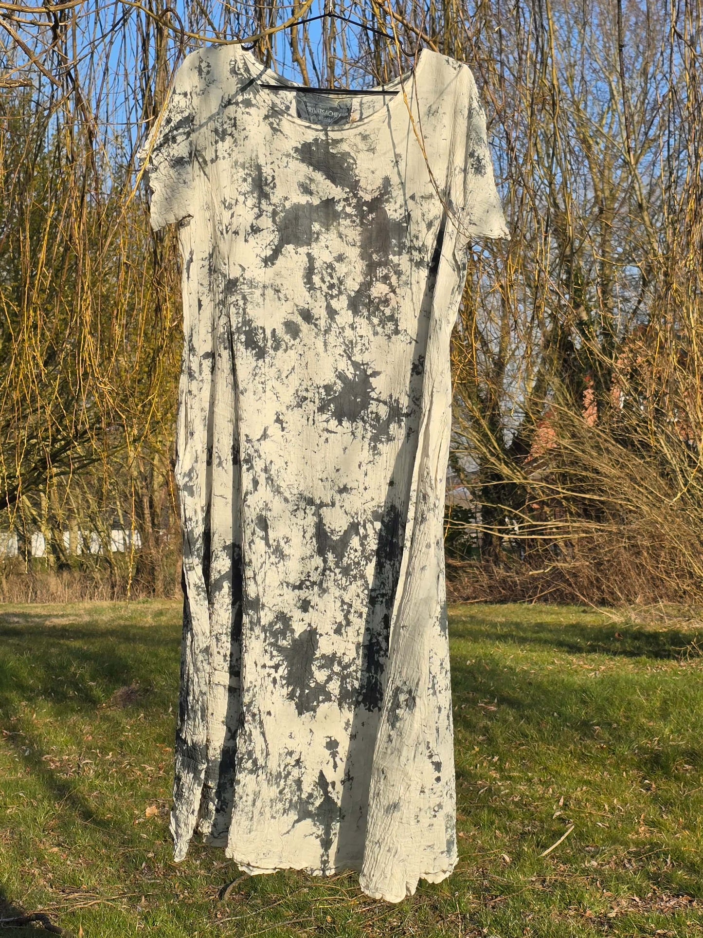 "Jahrganz" bomuldsbatist med batik