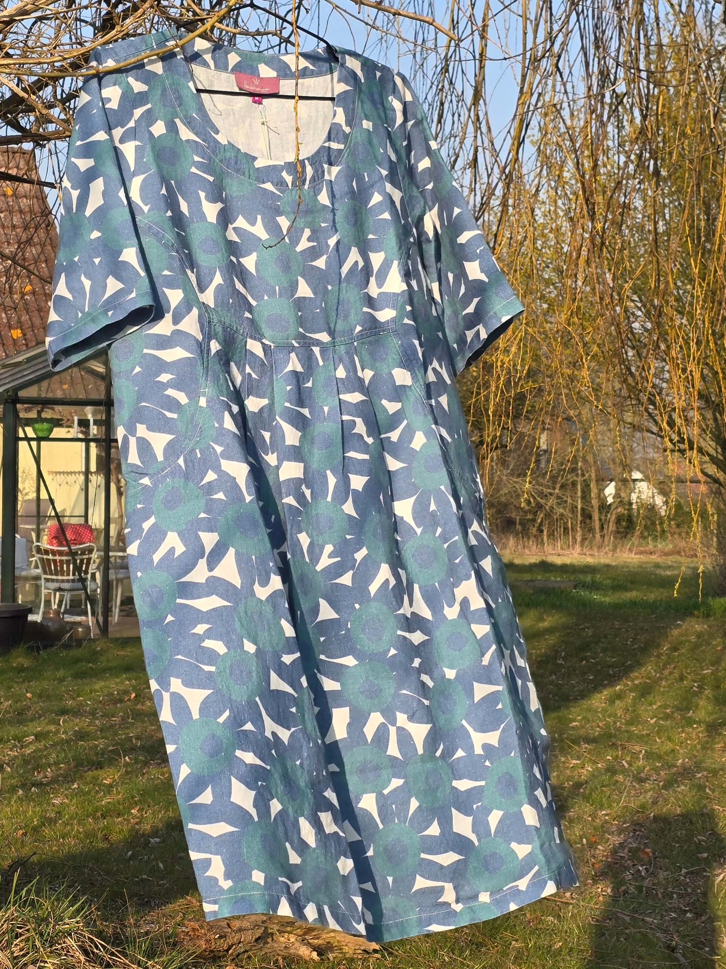 Blomstret kjole