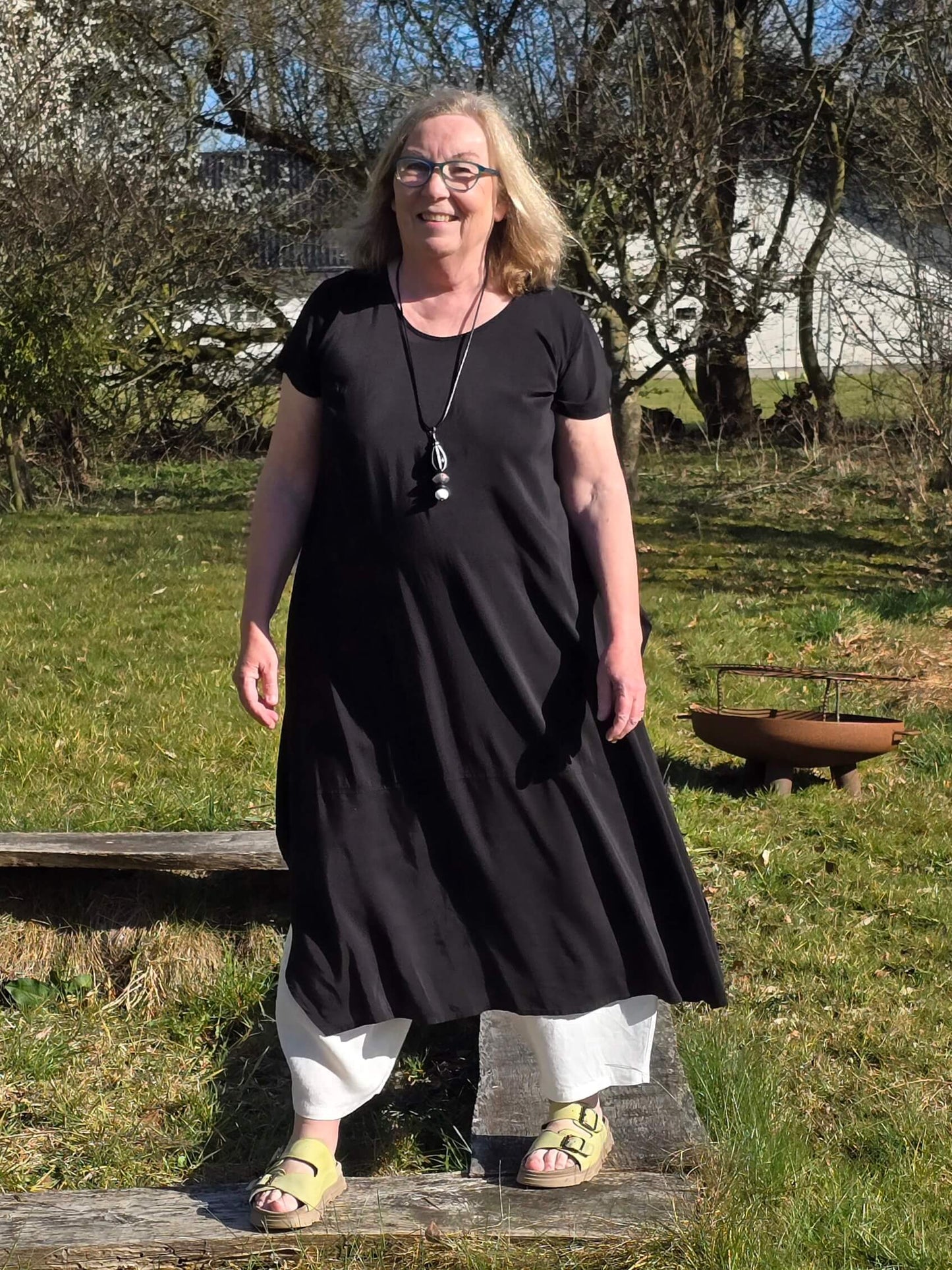 Stor, let kaftan/kjole