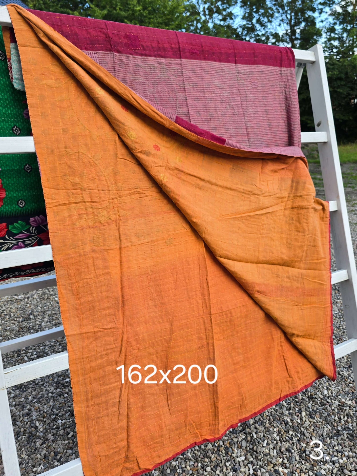 Saritæppe fra Bangladesh