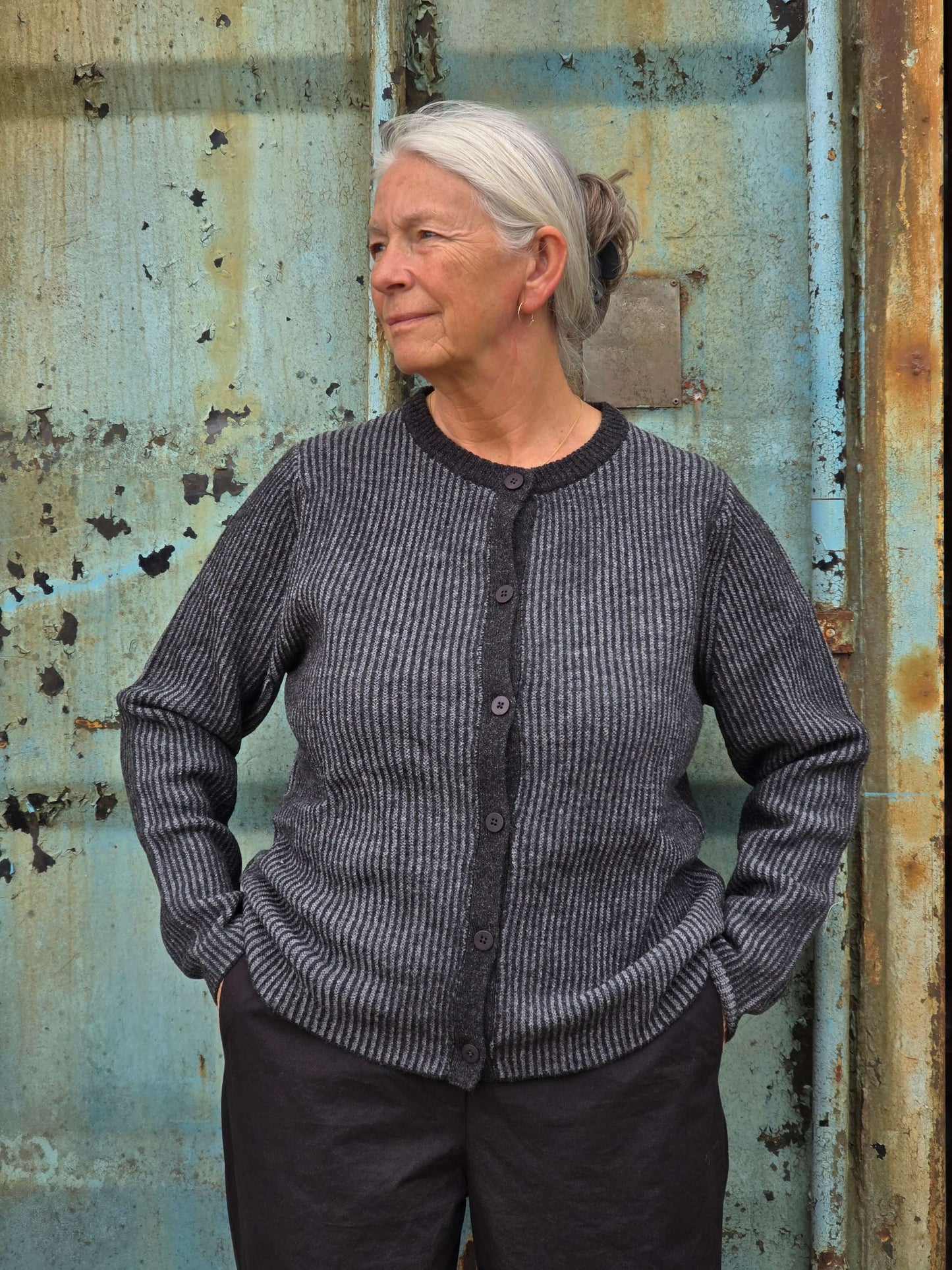 Cardigan med smukke detaljer