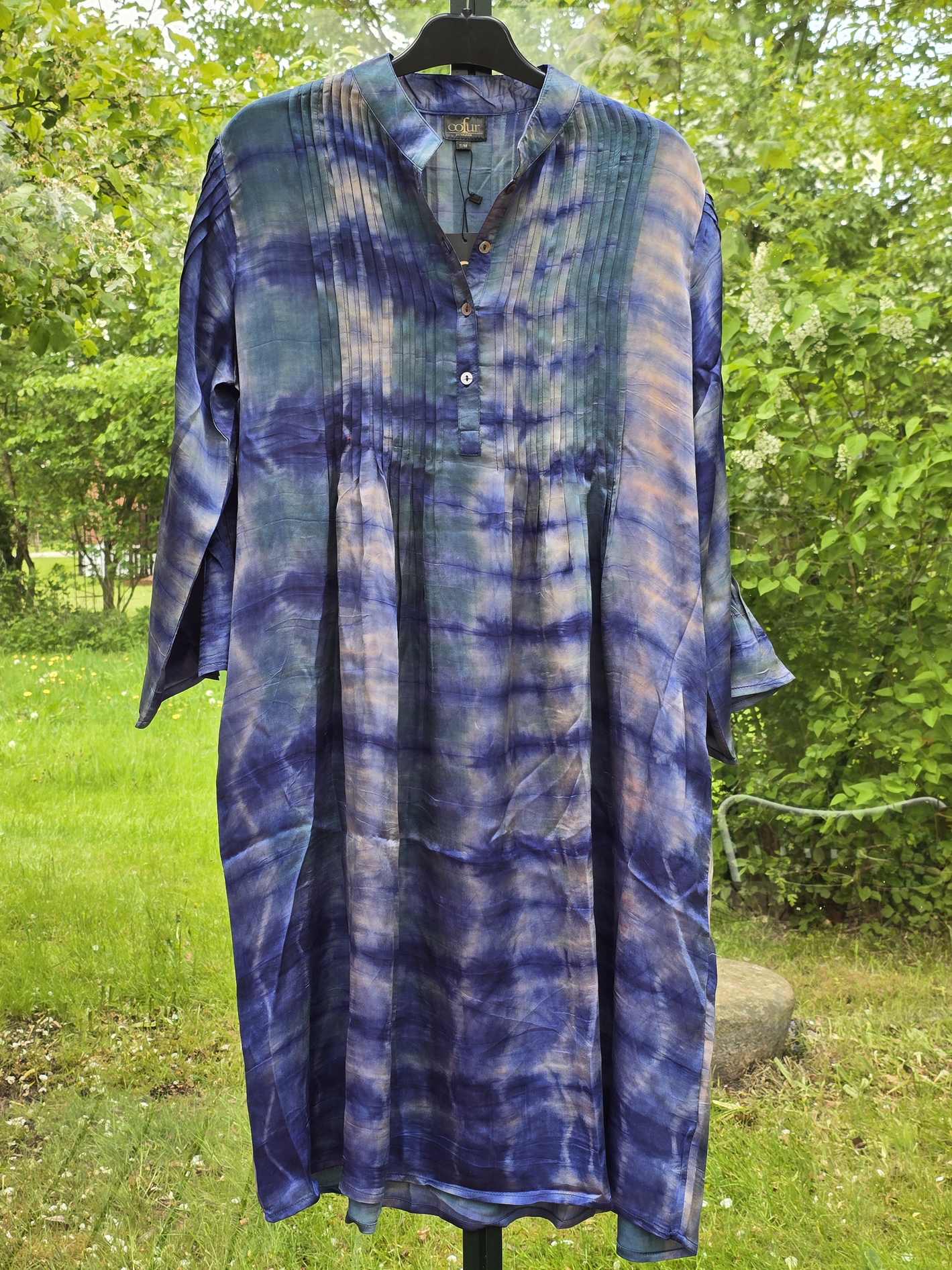 "City Dress" Lilla, blå og lyserød S/M