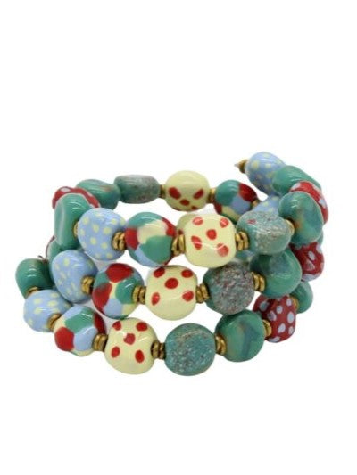 Armbånd på fleksibel spiral