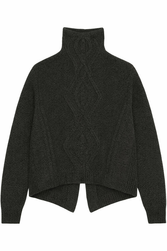 Hermione sweater i mørk grå melange