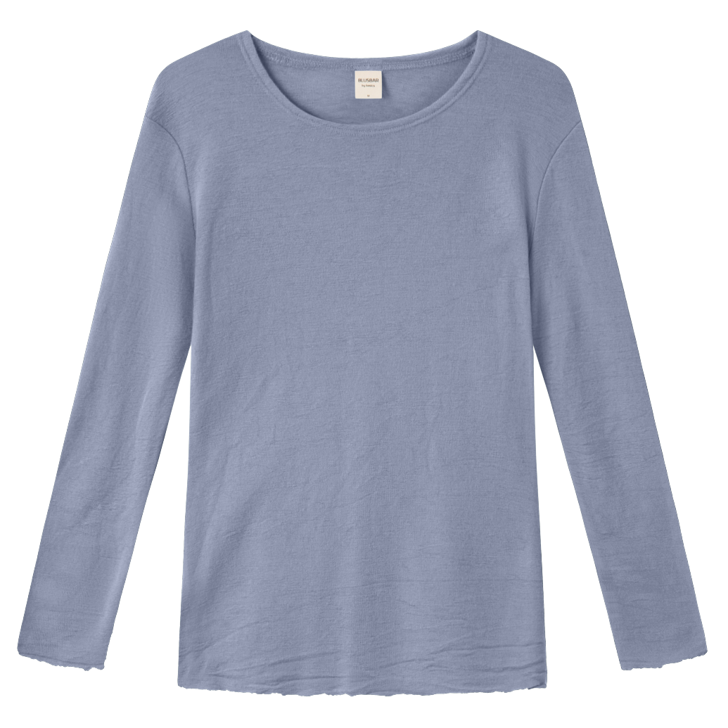 4002 Uldbluse med lange ærmer, Stormy Sea