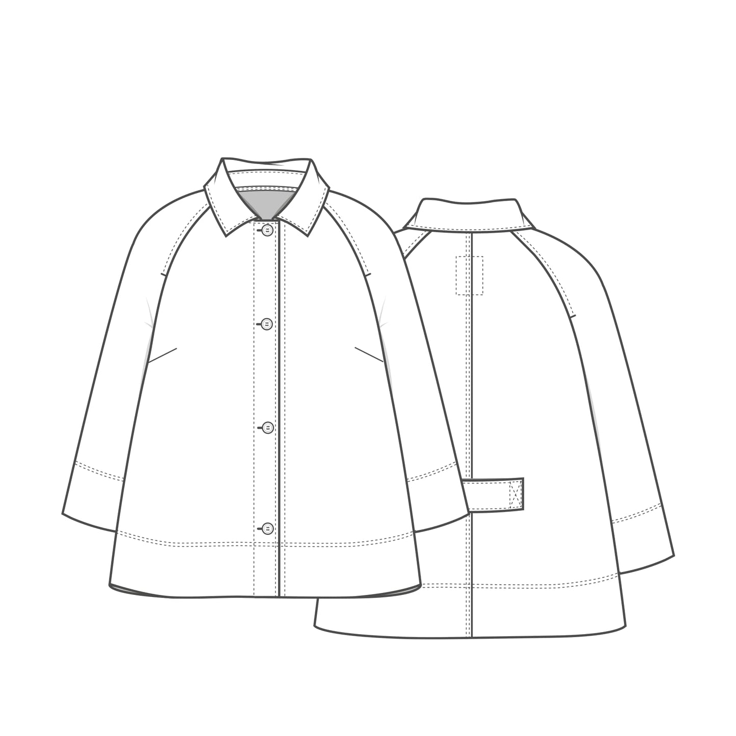 Kort jakke/bluse i rosa, model 13038