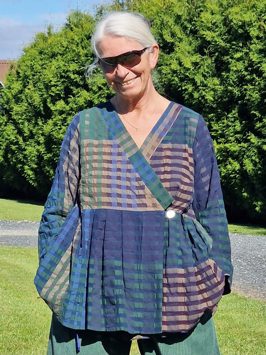 Ternet kimono skjorte