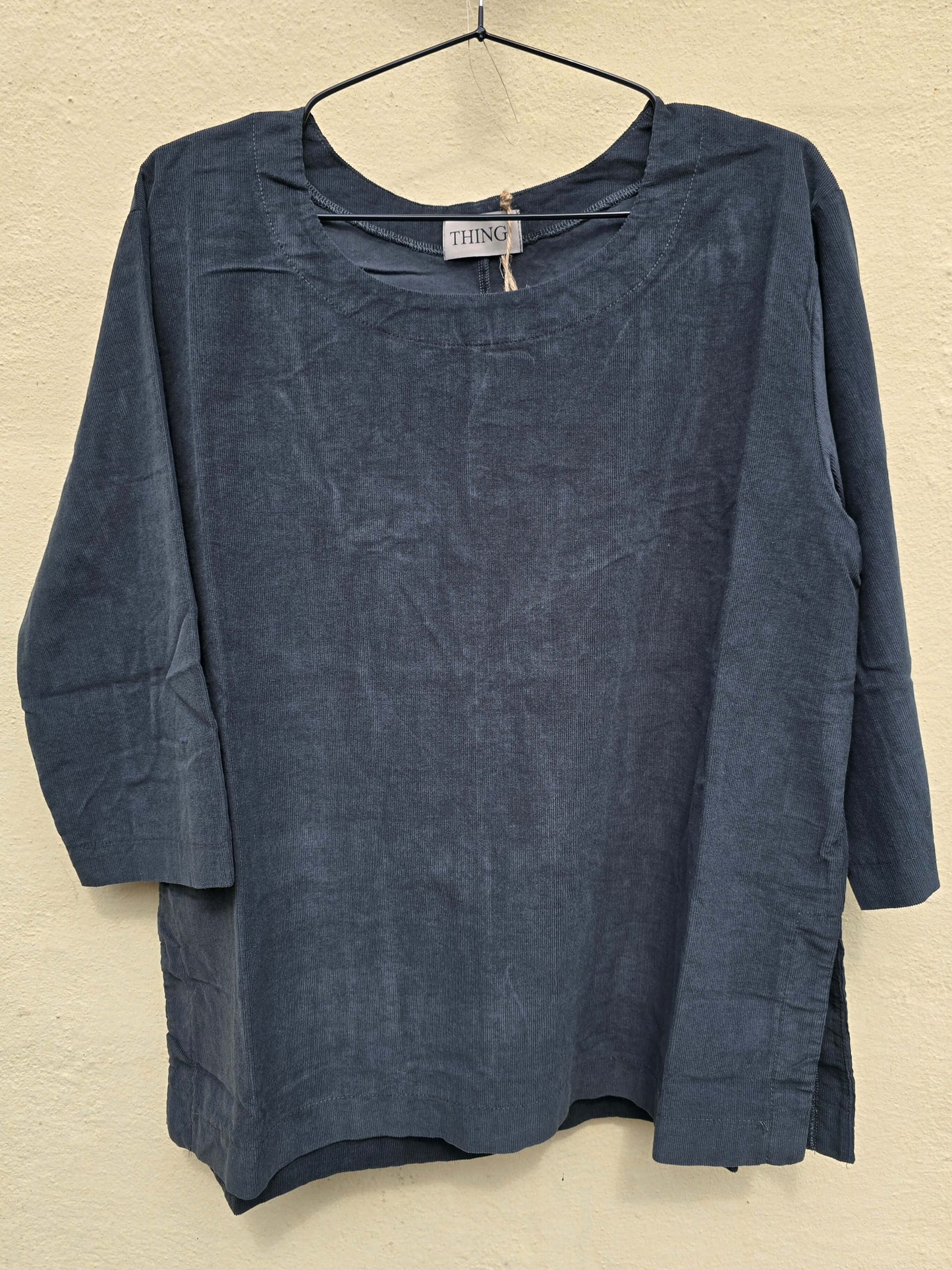Bluse i babyfløjl