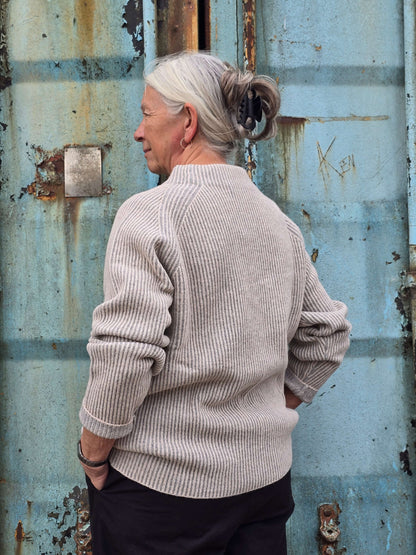 Smuk sweater med raglanærmer
