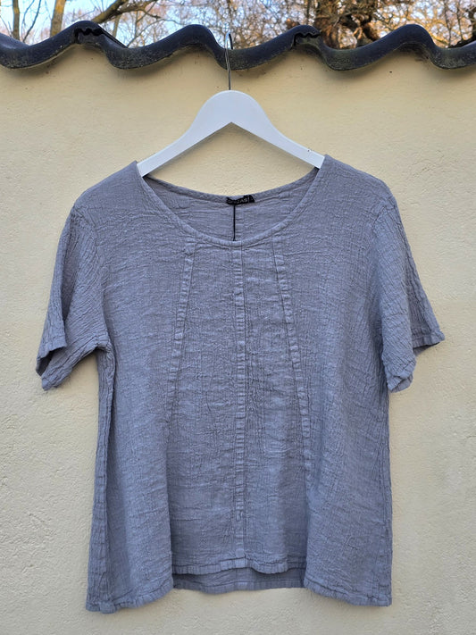 Fin bluse i hørog viskose