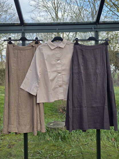 Kort jakke/bluse i rosa, model 13038