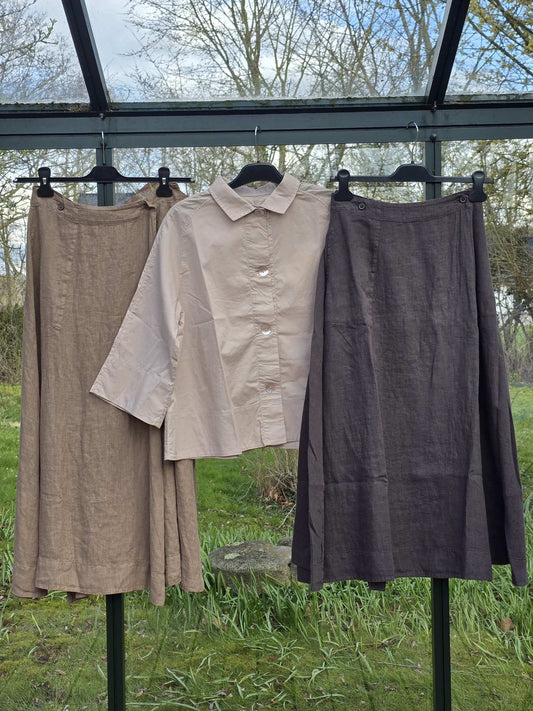 Kort jakke/bluse i rosa, model 13038