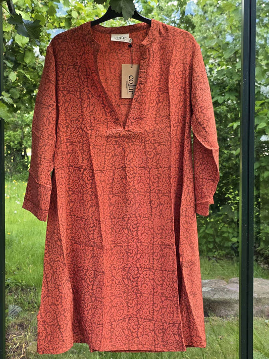 "Goa" - Tunika, Orange nuancer S/M