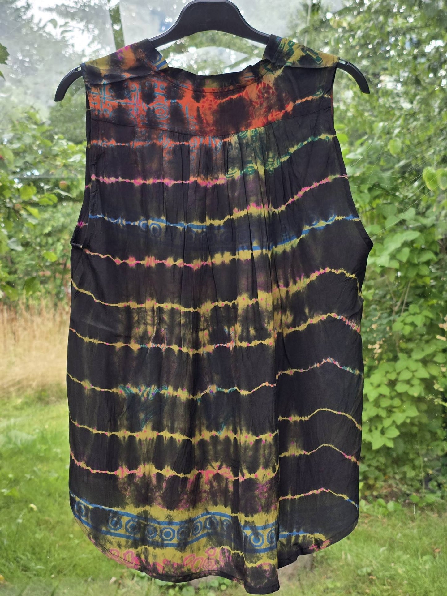 "Oda"  Regnbue silketop M/L