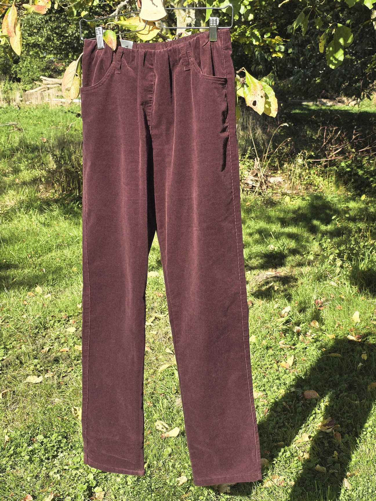Model "Kelly" i farven dark plum