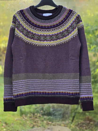 Sweater model Alpine, "Heather"