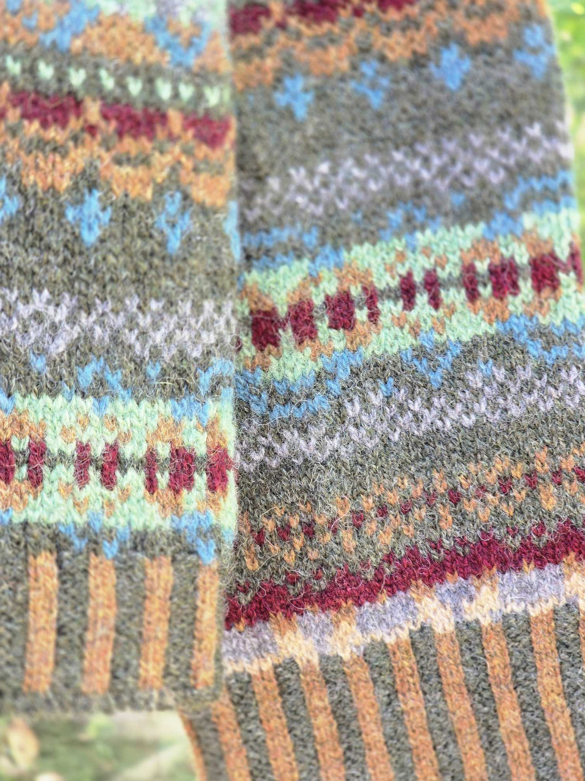 Klassisk cardigan model Westray, Aberfoyle