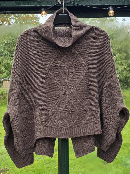 Hermione sweater i farven Mocca