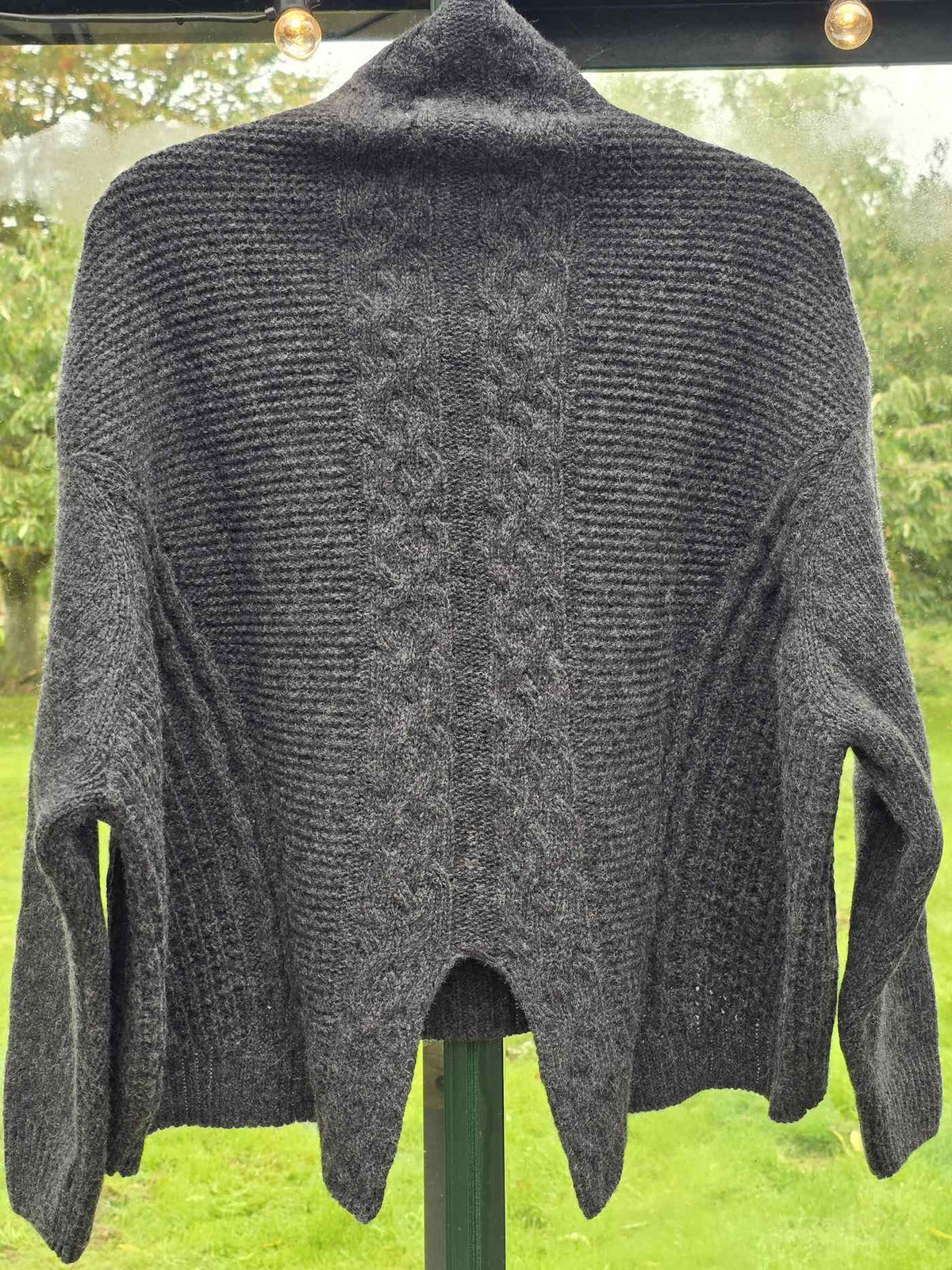 Hermione sweater i mørk grå melange