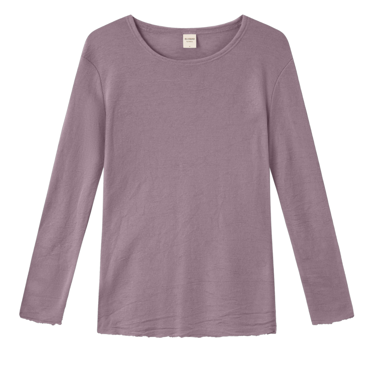 4002 Uldbluse med lange ærmer, Lavendel