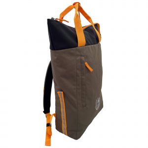 Grøn rygsæk - af upcyclede materialer