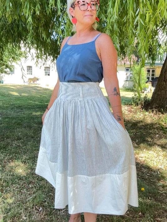 One size nederdel med smock-linning "Joann"