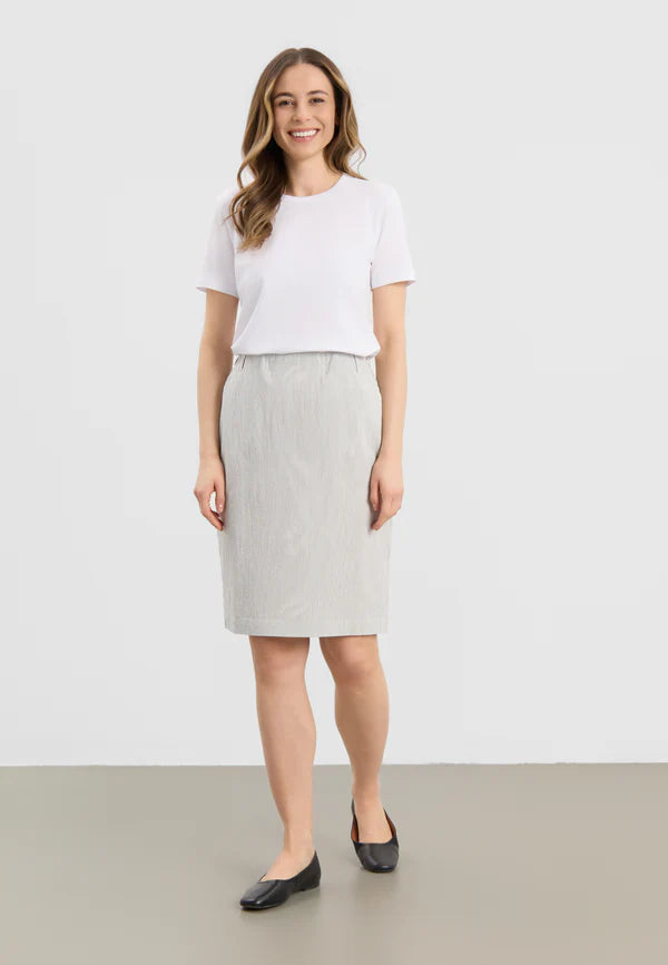 Simone nederdel, med nålestriber