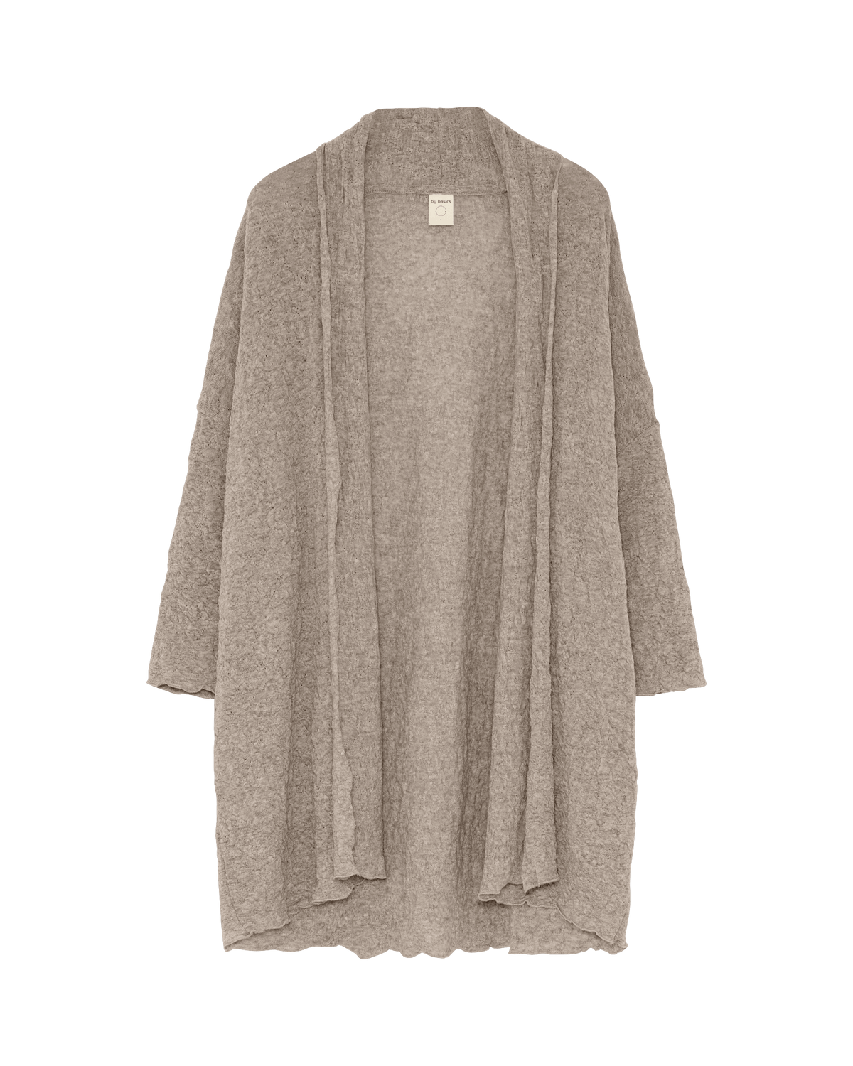 5004, long skirt, i farven elephant melange