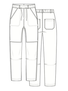 Worker pants model 11032